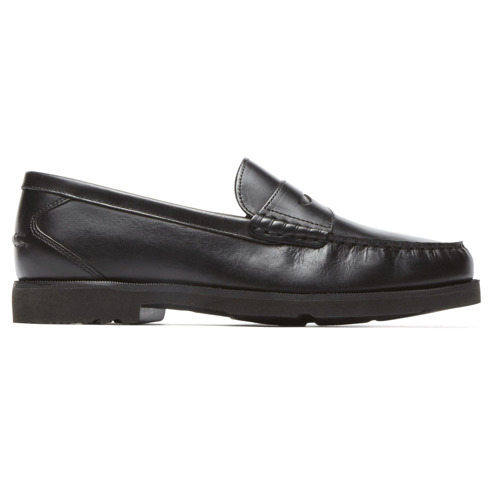 Rockport Mens Modern Prep Penny - Loafers Black - ZJX291473